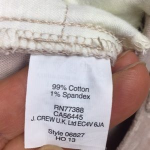 J. Crew Pants - J.crew Toothpick pants Polka Velvet style 06827 J. Crew Pants - J.crew Toothpick pants Polka Velvet style 06827